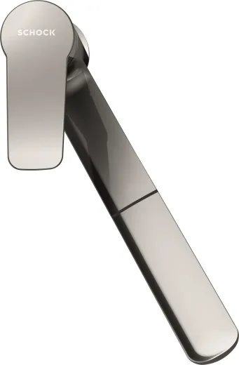 SCHOCK Kchenarmatur Daja Chrom Einhebelmischer mit Zugauslauf 120 schwenkbarer Auslauf