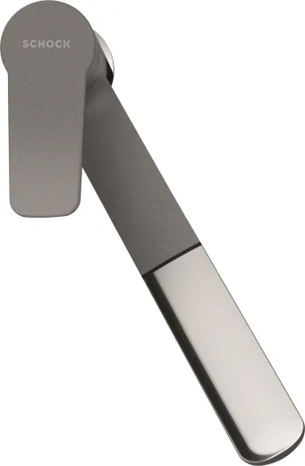 SCHOCK Kchenarmatur Daja Cristalite Basic Line Einhebelmischer Zugauslauf 120 schwenkbarer Auslauf