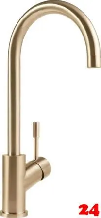Villeroy & Boch K�chenarmatur Umbrella Einhebelmischer Goldfarben (PVD) mit Festauslauf