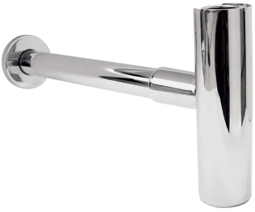 KWC PROFESSIONAL Waschbecken-Siphon XINX140 Messing verchromt passend zu "Beauty Wash" Waschtischen