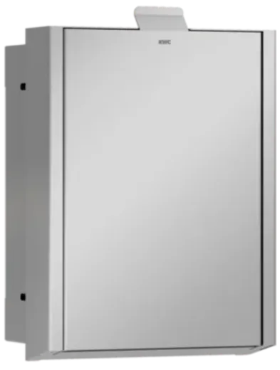 KWC PROFESSIONAL EXOS Hygieneabfallbehlter EXOS611EX fr die Unterputzmontage Fassungsvermgen zirka 3,7 Liter