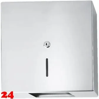 KWC PROFESSIONAL Heavy Duty WC-Grorollenhalter Jumbo RH320 fr die Aufputzmontage Vandalismus hemmende Ausfhrung