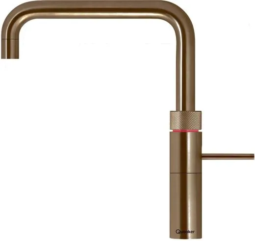 ✅ QUOOKER FUSION Square Messing Patina VAQ PRO3 mit CUBE 2 *Der Wasserhahn, der alles kann! (PRO3FNSPTBCUBE)
