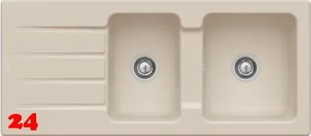 Villeroy & Boch ARCHITECTURA 80-Classicline Einbausple / Keramiksple in Standard Farben