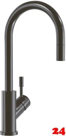 Villeroy & Boch Kchenarmatur Umbrella Flex Einhebelmischer Anthracite (PVD) mit Zugauslauf