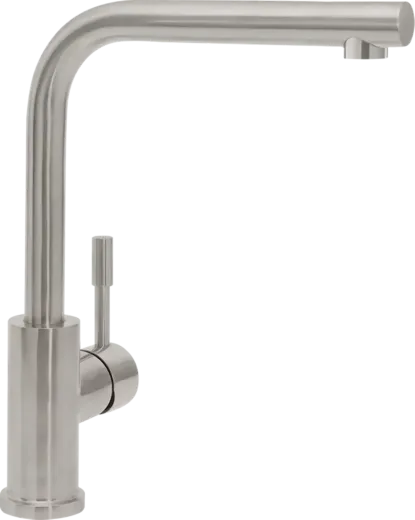 Villeroy & Boch Kchenarmatur Modern Steel Einhebelmischer Edelstahl massiv mit Festauslauf