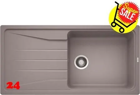 ✅*BLANCO Kchensple Sona XL 6 S Silgranit PuraDurII Granitsple / Einbausple Farbe Alumetallic