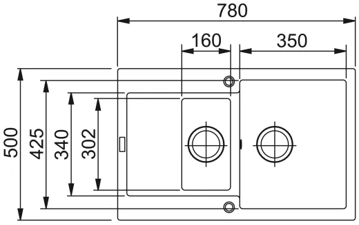 ✅ FRANKE Kchensple Maris MRG 651-78 Fragranit+ Einbausple / Granitsple mit Druckknopfventil Farbe Graphit