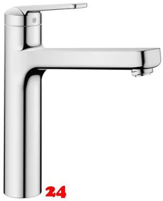 KWC Kchenarmatur Domo 6.0 10.661.023.000FL Einhebelmischer Chrom mit Festauslauf (124918)