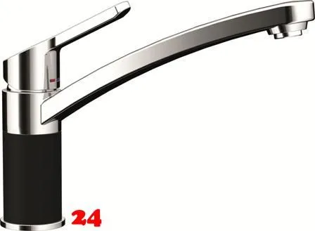 SCHOCK Küchenarmatur SC-90 Cristadur® Green Line Einhebelmischer Festauslauf 360° schwenkbarer Auslauf mit Materialhülse SCHOCK Küchenarmatur SC-90 Cristadur® Green Line Einhebelmischer Festauslauf 360° schwenkbarer Auslauf mit Materialhülse