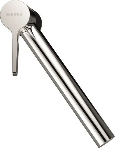 SCHOCK Kchenarmatur SC-510 Cristadur Green Line Einhebelmischer Festauslauf 360 schwenkbarer Auslauf mit Materialhlse