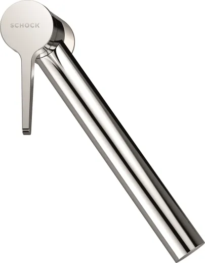 SCHOCK Kchenarmatur SC-510 Cristadur Classic Line Einhebelmischer Festauslauf 360 schwenkbarer Auslauf mit Materialhlse Niederdruck