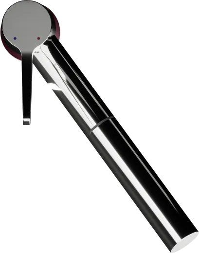 SCHOCK K�chenarmatur SC-510 Cristadur� Classic Line Einhebelmischer Zugauslauf 120� schwenkbarer Auslauf mit Materialh�lse Niederdruck