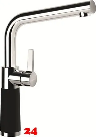 SCHOCK Kchenarmatur SC-540 Cristadur Green Line Einhebelmischer Festauslauf 360 schwenkbarer Auslauf mit Materialhlse