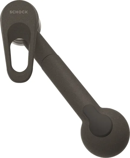 SCHOCK Kchenarmatur Cosmo Cristalite Basic Line Einhebelmischer Zugauslauf 140 schwenkbarer Auslauf