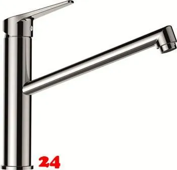SCHOCK Kchenarmatur Metis Chrom Einhebelmischer mit Festauslauf 120 schwenkbarer Auslauf