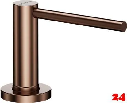Schock Seifenspender Samo-L Copper gebürstet Spülmittelspender / Dispenser Chrom Kupferfarben Schock Seifenspender Samo-L Copper gebürstet Spülmittelspender / Dispenser Chrom Kupferfarben