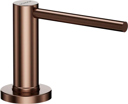 Schock Seifenspender Samo-L Copper geb�rstet Sp�lmittelspender / Dispenser Chrom Kupferfarben