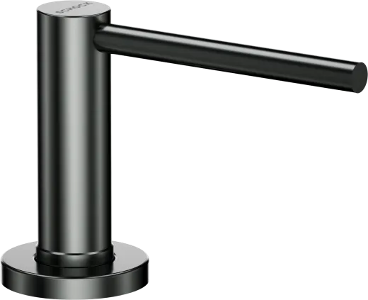 Schock Seifenspender Samo-L Gunmetal geb�rstet Sp�lmittelspender / Dispenser Schwarz matt