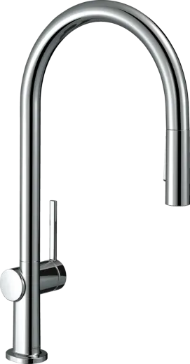 HANSGROHE Kchenarmatur Talis M54 Chrom Einhebelmischer 210 mit Ausziehbrause, 2jet, sBox (72801000)