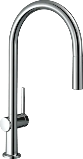 HANSGROHE Kchenarmatur Talis M54 Chrom Einhebelmischer 210 mit Ausziehauslauf, 1jet, sBox (72803000)