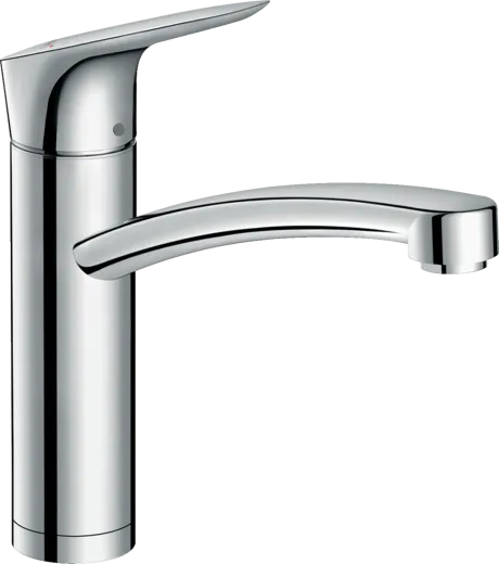 HANSGROHE K�chenarmatur Logis M31 Chrom Einhebelmischer 160 mit Festauslauf f�r Vorfenstermontage, 1jet (71833000)