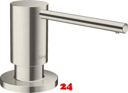 ✅ HANSGROHE Seifenspender A41 Splmittelspender / Dispenser Edelstahl Finish (40438800)