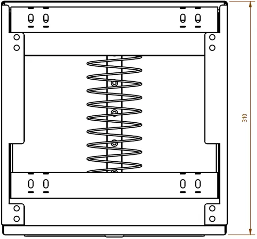 ✅ DREILICH Sirius II Papierhandtuchspender 9120104 fr die verdeckte Untertischmontage mit Zylinderschloss (2002040013)