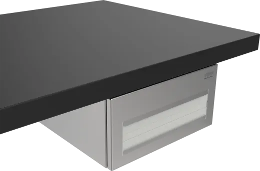 DREILICH Sirius II Papierhandtuchspender 9120104F fr die verdeckte Untertischmontage mit Federschnpper (2002040076)