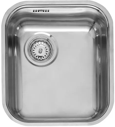 REGINOX Kchensple L18 4035 OKG WOKZ Einbausple Edelstahl 3 in 1 mit Flachrand Siebkorb als Stopfenventil