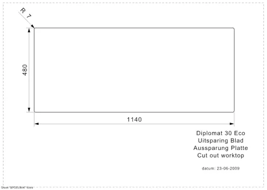 REGINOX Kchensple Diplomat 30 ECO KGOKG Einbausple Edelstahl Doppelsple mit Einbaurand Siebkorb als Stopfenventil