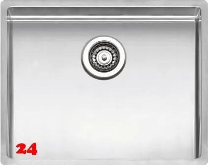 REGINOX Clean & Care New York 50x40 (L) KG-CC Einbausple Edelstahl mit Flachrand 3 in 1 ohne berlauf medizinischer Bereich