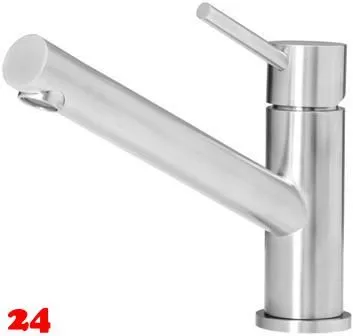 ✅ REGINOX Kchenarmatur Oxon Edelstahl massiv (R34606) Einhebelmischer mit Festauslauf 360 schwenkbarer Auslauf