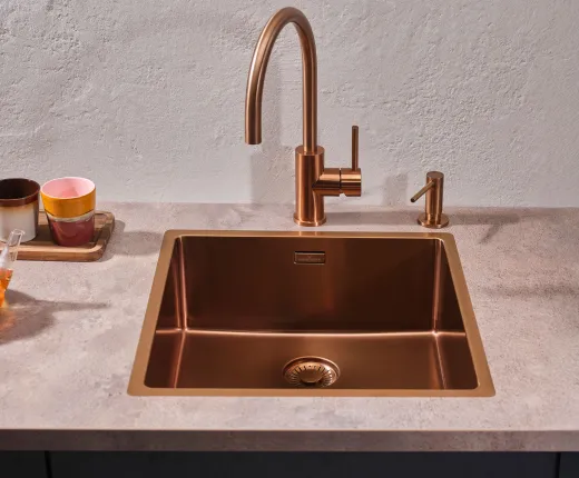 ✅ REGINOX Seifenspender Copper II PVD Sp�lmittelspender / Dispenser Kupferfarben (R39298)