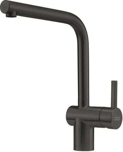 ✅ FRANKE Kchenarmatur Atlas Neo Einhebelmischer Industrial Black (PVD) mit Festauslauf 180 schwenkbar mit Laminar Perlator