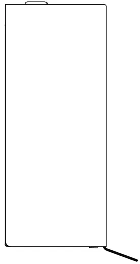 DREILICH Sirius II Schaumseifenspender 194-10-2-S fr die verdeckte Wandmontage mit flachem Zylinderschloss (2002140041)