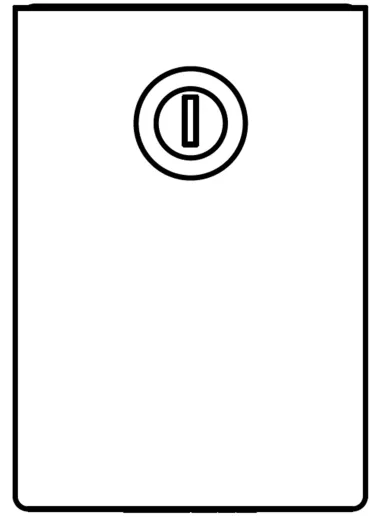DREILICH Sirius II Cremeseifenspender 190C robuste Ausfhrung fr die verdeckte Wandmontage mit flachem Zylinderschloss (2002140026)
