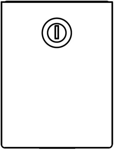 DREILICH Sirius II Cremeseifenspender 191C robuste Ausfhrung fr die verdeckte Wandmontage mit flachem Zylinderschloss (2002140025)