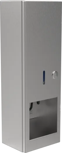 DREILICH Sirius II Seifenspender 190UP-10A fr antibakterielle Seife robuste Ausfhrung fr die Unterputzmontage mit flachem Zylinderschloss (2002140034)