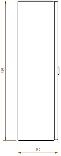 DREILICH Sirius II Papierhandtuch / Seifenspender Kombination 9120203 zur Aufputz- oder Unterputzmontage mit flachem Zylinderschloss (2002040031)
