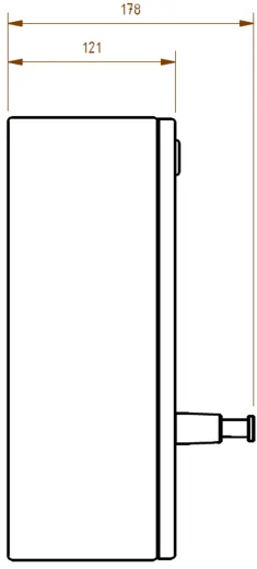 DREILICH Sirius II Papierhandtuch / Seifenspender Kombination 9120204 zur Aufputz- oder Unterputzmontage mit flachem Zylinderschloss (2002040062)