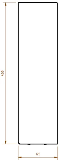 DREILICH Sirius II Papierhandtuchspender 9120108 zur verdeckten Wandmontage mit starkem Magnetschloss (2002040009)