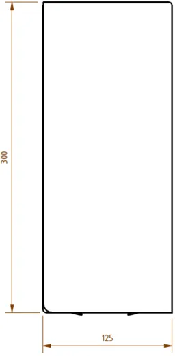 DREILICH Sirius II Papierhandtuchspender 9120107 zur verdeckten Wandmontage mit starkem Magnetschloss (2002040008)