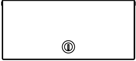 DREILICH Sirius II Papierhandtuchspender 9120120 zur verdeckten Wandmontage Front abklappbar mit flachem Zylinderschloss (2002040059)