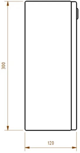 DREILICH Sirius II Papierhandtuchspender 9120201 zur verdeckten Wandmontage mit flachem Zylinderschloss (2002040010)