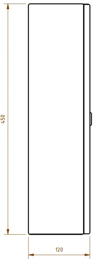 DREILICH Sirius II Papierhandtuchspender 9120202 zur verdeckten Wandmontage mit flachem Zylinderschloss (2002040011)