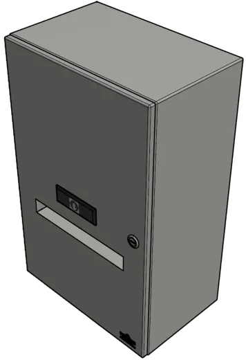 DREILICH Sirius II Papierhandtuchspender 9120401B NonTouch opto-elektronisch gesteuerte Sensorik mit Batteriebetrieb fr die Aufputz Wandmontage (2002040040)