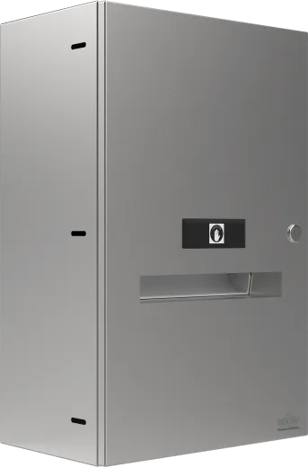 DREILICH Sirius II Papierhandtuchspender 9120401BUP NonTouch opto-elektronisch gesteuerte Sensorik mit Batteriebetrieb fr die Unterputz Wandmontage (2002040042)