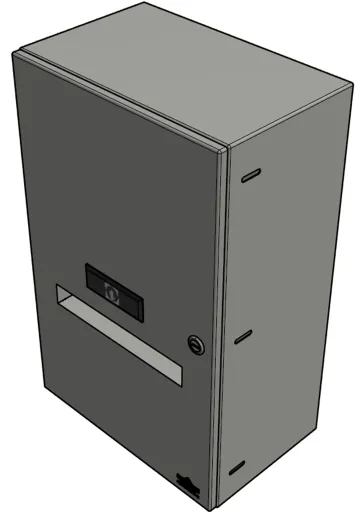 DREILICH Sirius II Papierhandtuchspender 9120401BUP NonTouch opto-elektronisch gesteuerte Sensorik mit Batteriebetrieb fr die Unterputz Wandmontage (2002040042)
