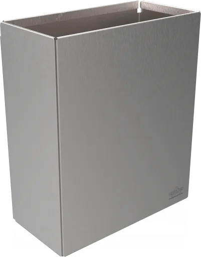 DREILICH Sirius II Abfallbehlter 9100SA1 zur Wandmontage offene Bauform ohne Deckel Fassungsvermgen ca. 8 Liter (2002080002)